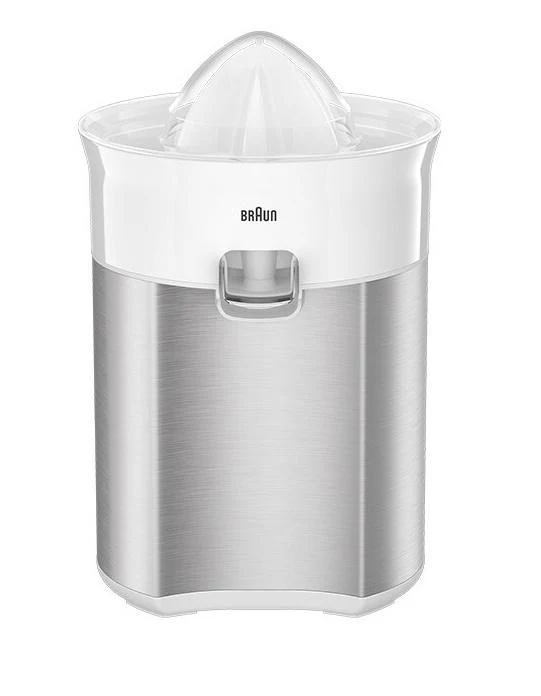 Braun CJ5050 WH elektrisk citruspress 60 W Metallisk