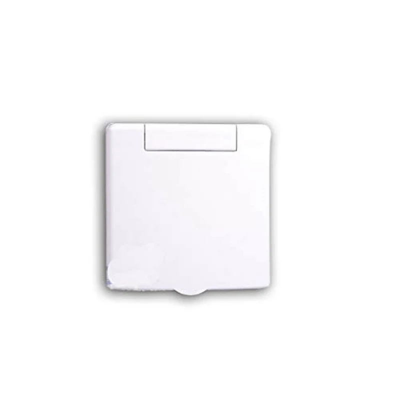 Plastiflex Central Vacuum Full Door Face Plate Inlet Valve VEX-S, Square, White, SV8228