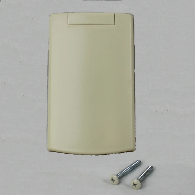 Plastiflex Central Vacuum Full Door Face Plate VEX-R, Almond, SV8030