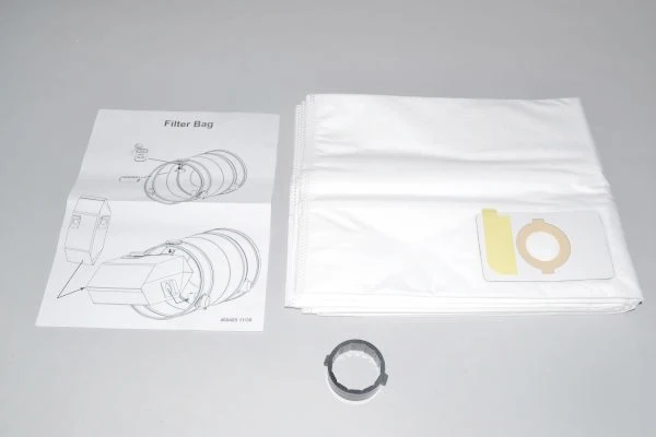 Beam Central Vacuum 2 Hole Atlis Bags W/ Conversion Adapter Kit 110073A 3/pk
