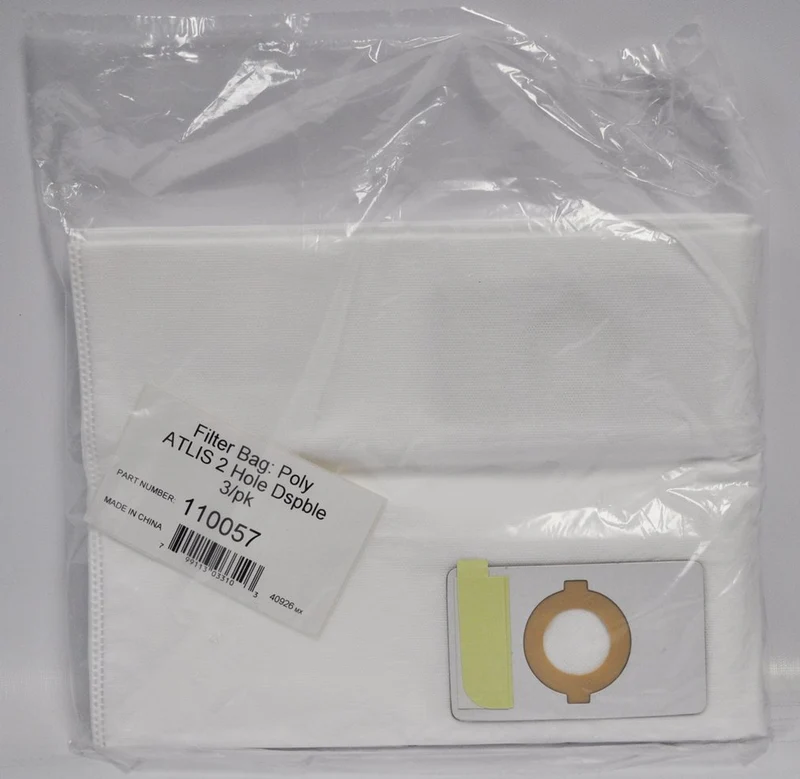 Beam Central Vacuum 2 Hole Filter Bags 110057 - 3 pack