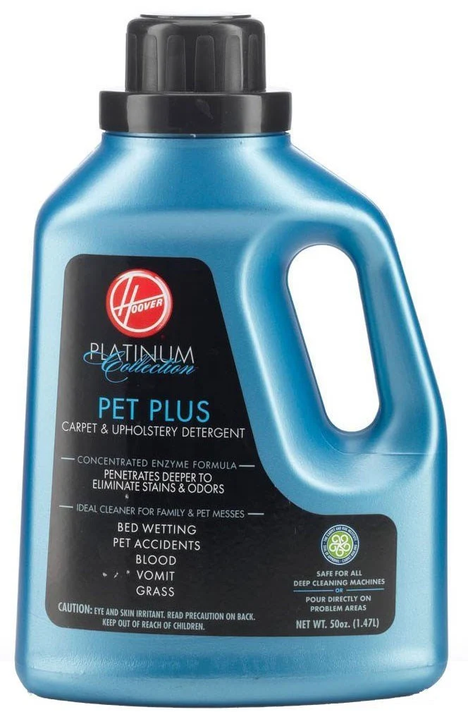 Hoover Platinum Collection Pet Plus Carpet and Upholstery Detergent 50 oz, AH30035, AH30575