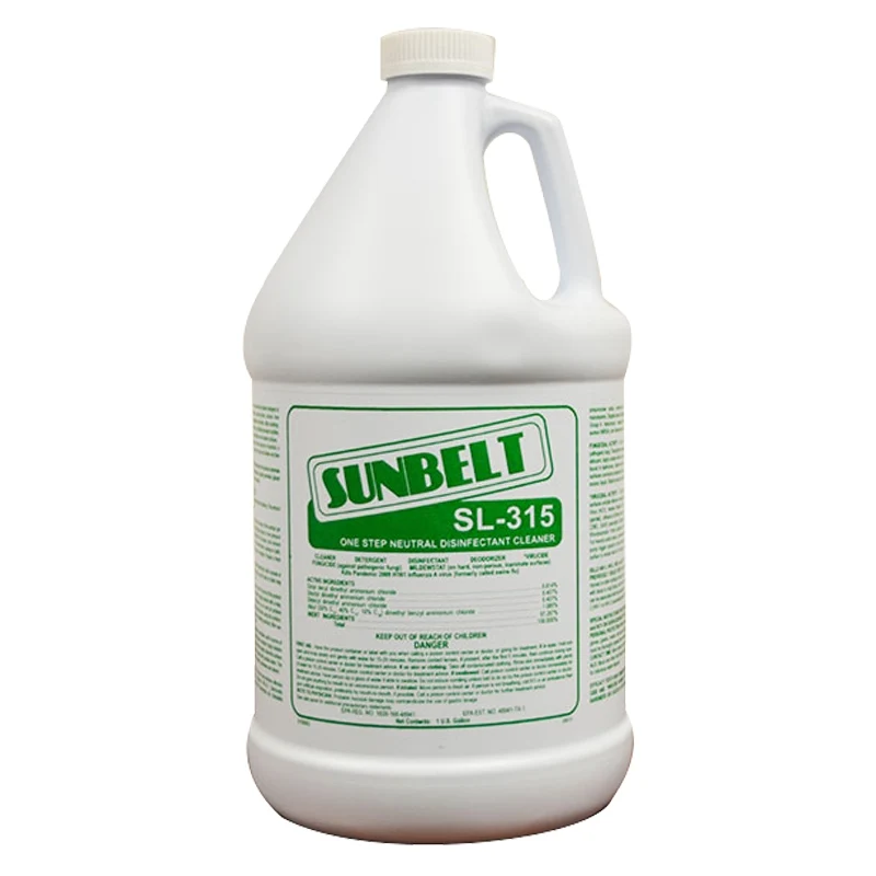 Sunbelt One Step Neutral Disinfectant Concentrate Cleaner - 1 Gallon #SL-315