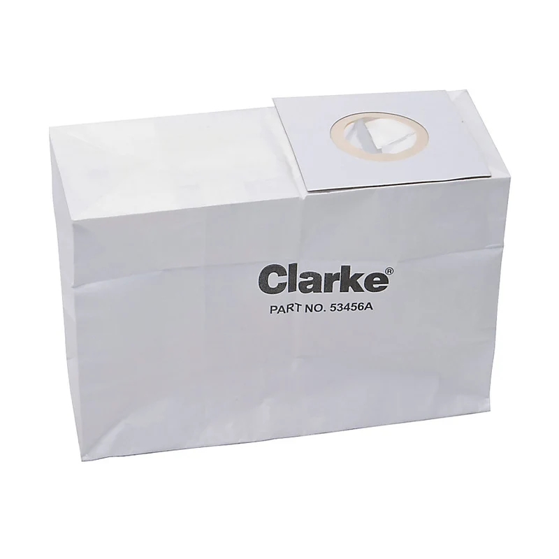 Clarke CarpetMaster 30” Wide-Area Upright Vacuum Cleaner Bags 53456A - 9/pk