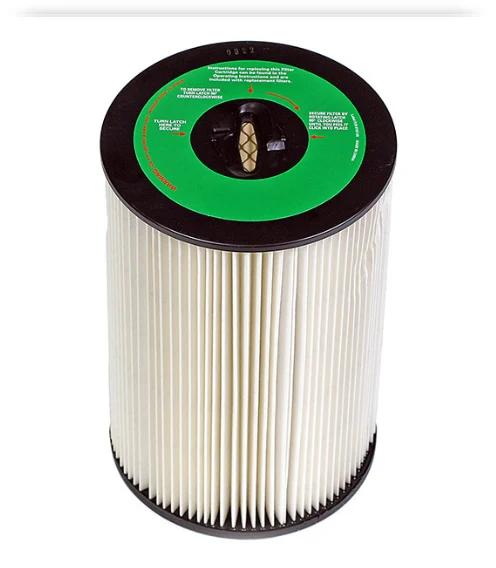 Vacuflo 10 Inch Cartridge Filter for 1550, 1550 Central Vacuum Systems #8107-01