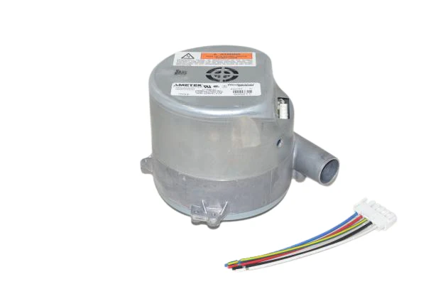 Ametek Windjammer 117640-51 240 volt 5.7 inch diameter 1-stage Blower Motor with Horn