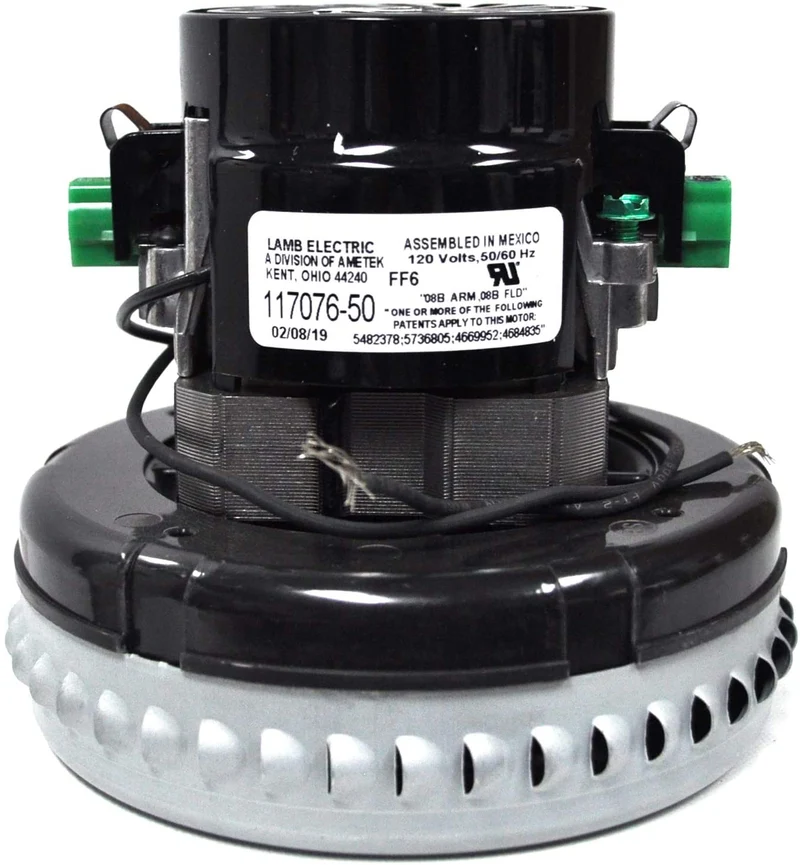 Ametek Lamb 117076-50 5.7" 120V Single Stage Motor, CHB