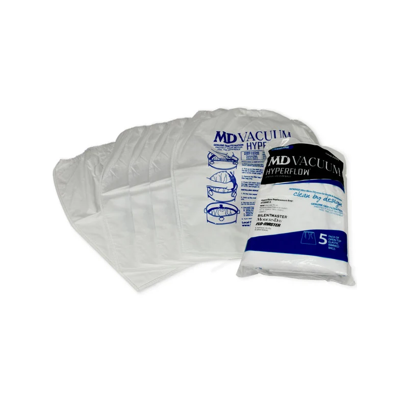 Modern Day, Flo-Master, Air-Flo, Air-Force Silent Master Central Vac 8 Gallon Vacuum Bags 5Pk #720HF-5