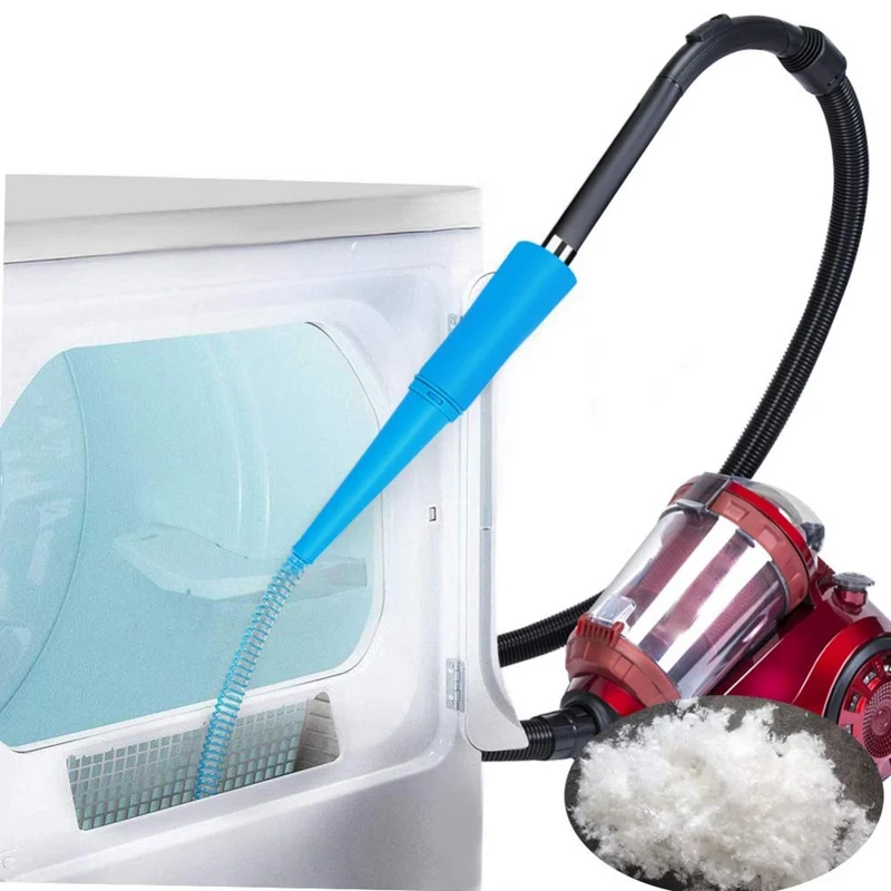 Dryer Vent Cleaning Kit | Fits Most Vacuum Cleaner Hoses | Quickly Removes Lint , Prevent Fires