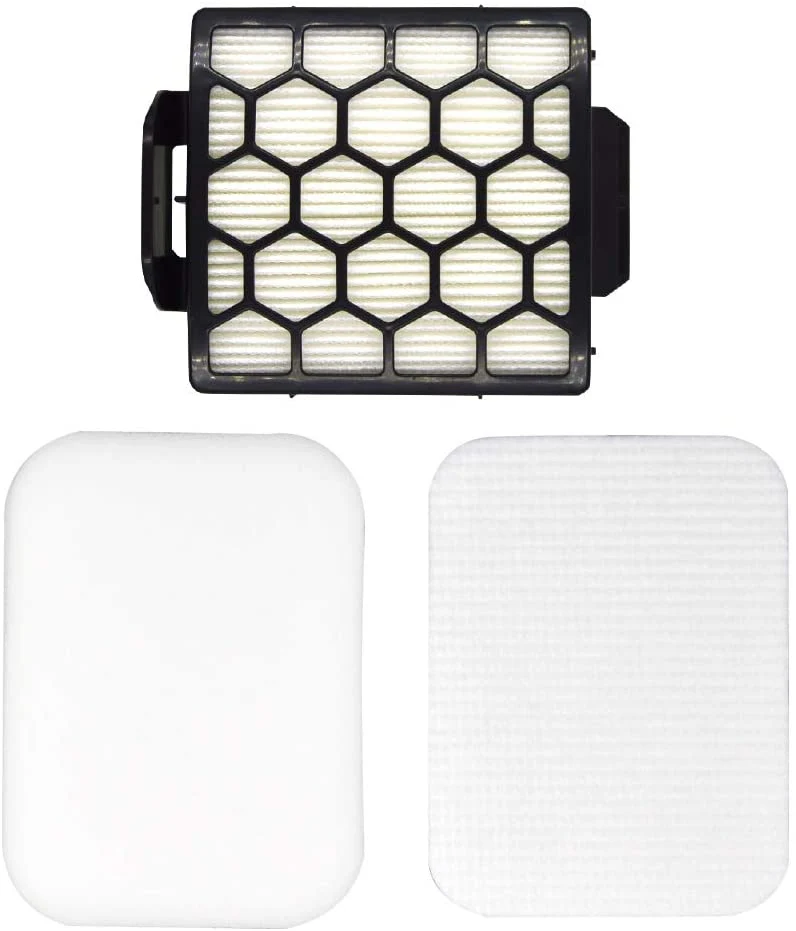 Replacement Shark Hepa Filter, Foam & Felt Filer Kit for Navigator Zero-M Pet Pro & Swivel Pro Upright Vacuums NV150, NV150C, NV251, NV255, ZU51, ZU60, ZU62, ZU62C #1238FT60 & 1239FT60, 679, 678, 1 each