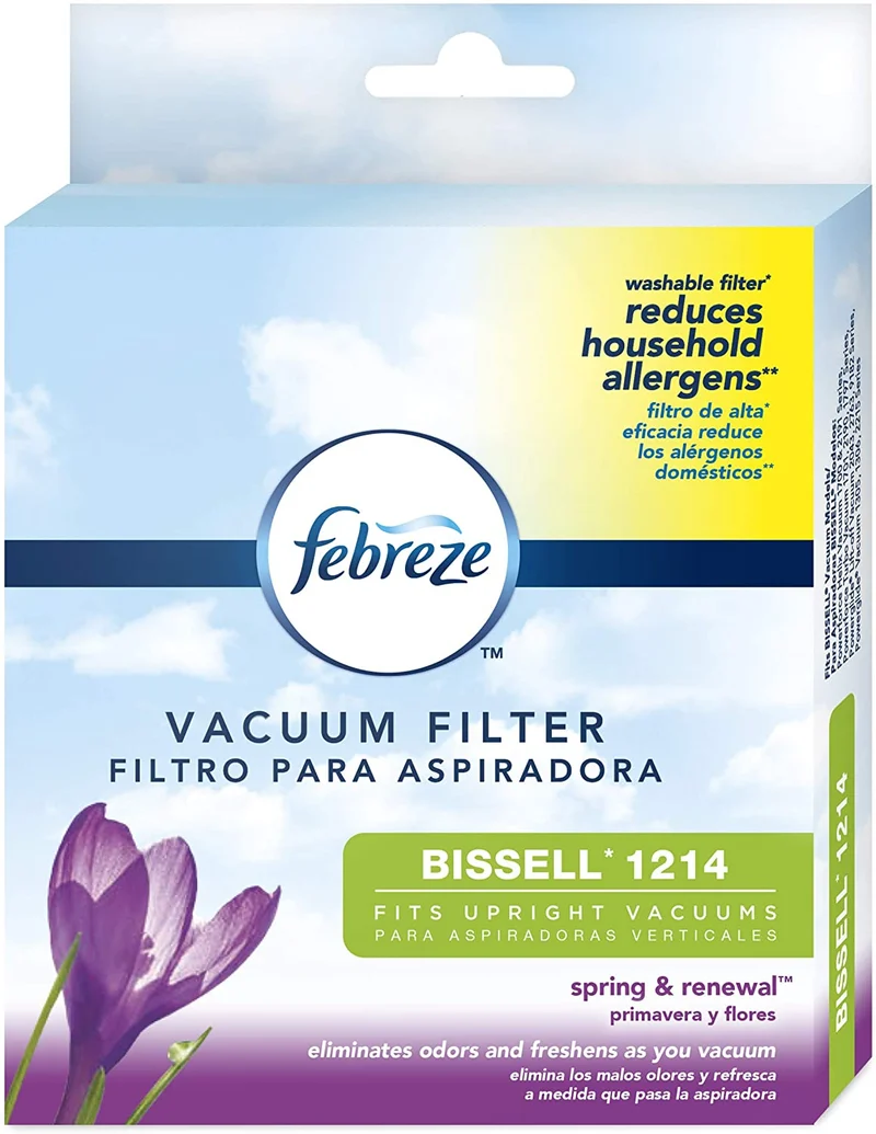 BISSELL Febreze Style 1214 Cleanview & PowerGlide Pet Pre-Motor Filter - 12141 for 2763, 2763-2, 2486, 2252, 24899, 2254