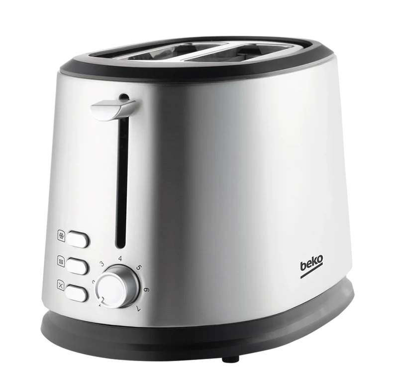 Beko Toaster 850W 2-Slice Inox – TAM6201