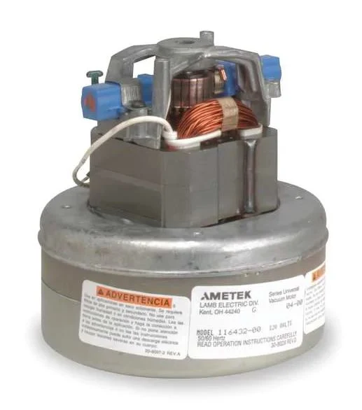 Ametek Lamb MOTOR, 5.7" 120 VOLT B/S 2 STAGE THRU-FLOW #115737