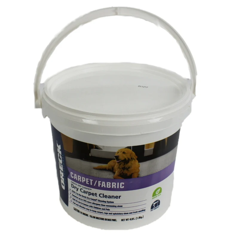 Oreck Dry Carpet Cleaning Powder - 4lbs Pail. Genuine #37114