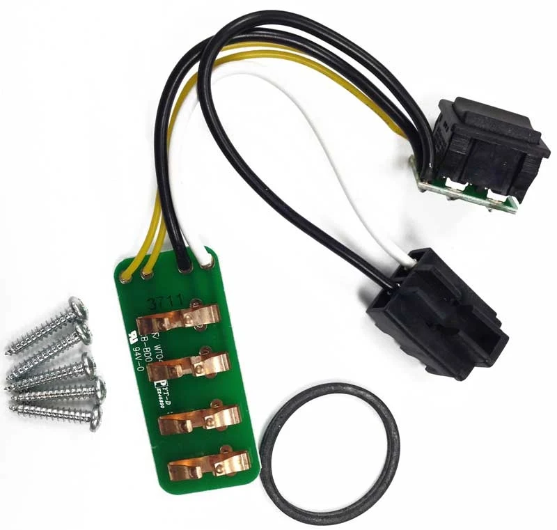 Plastiflex Hose Switch/Receptacle Assembly Wiring Harness And Switch Assembly For GAS PUMP Style Hose Grip #SHCBEZHR01, 170122, BI-3408
