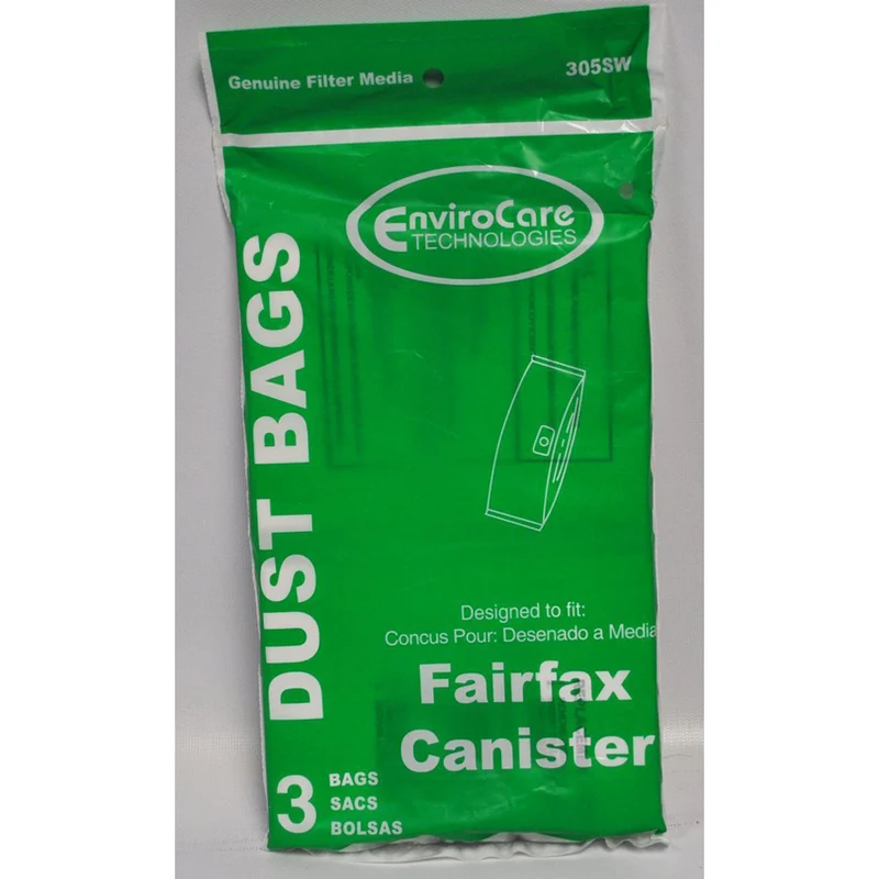 Fairfax Canister Vacuum Bags - Generic - 3 Pack 305SW