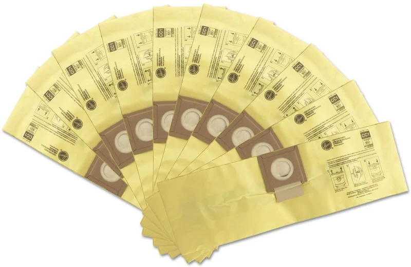 Hoover Type CC1 Allergen Vacuum Bag for Hushtone Canister Vacuums Fits CH32008 - 10/pk - #AH10263