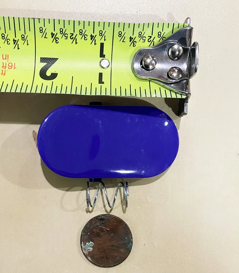 Catch & Spring for Dyson DC30, DC31, DC34, DC35, DC44, DC45, DC56, DC57 Hand Vac Vacuum Blue Catch W/ Spring #10-7820-01