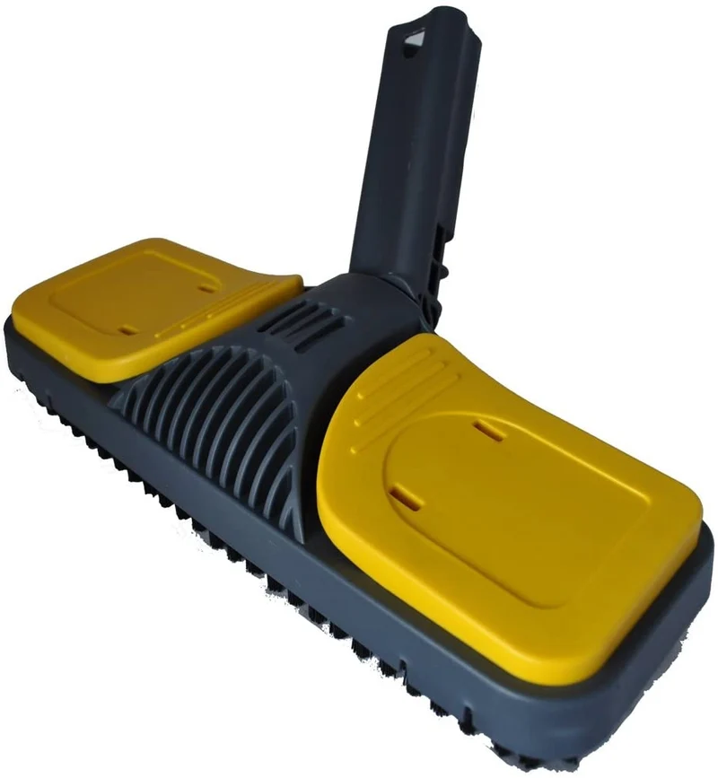 Vapamore Floor Cleaning Head for MR-100 Steam Cleaner, Plastic, Black/Yellow #VP-100-16