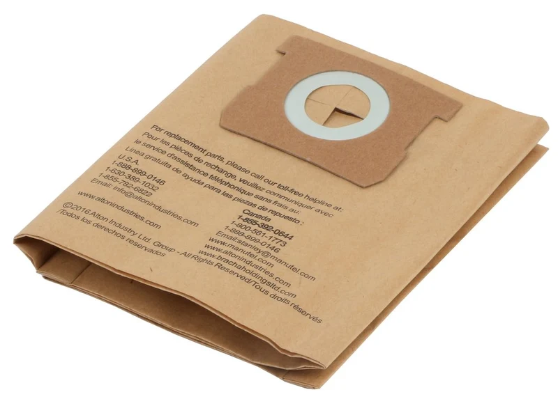 Porter Cable 25-1238 Vacuum Bags 4 Gallon Dry Pickup - 2/Pack, Please Read Description