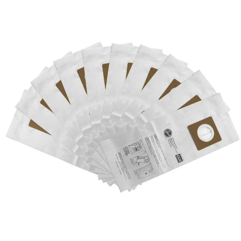 Hoover Commercial AH10143 CU2 Upright Bags for HushTone Commercial - Standard Filtration 10/pk