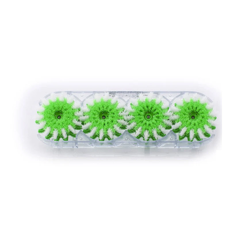 Hoover Floormate Brush Block Assembly for FH Series Floormates - Improved Green Blue Bristles #440004832