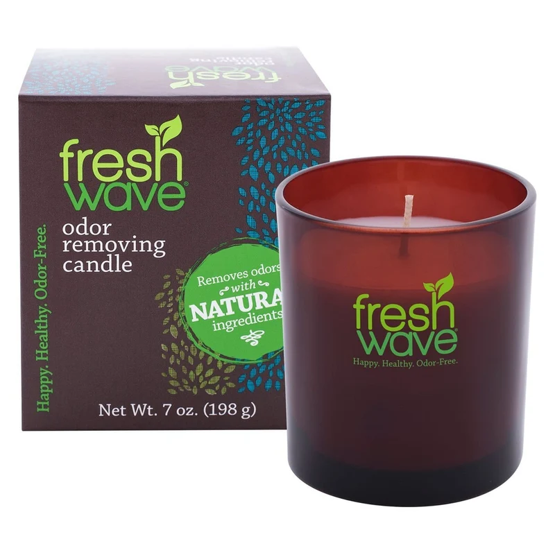 Fresh Wave Odor Neutralizing Kitchen Soy Candle, 7-Ounce