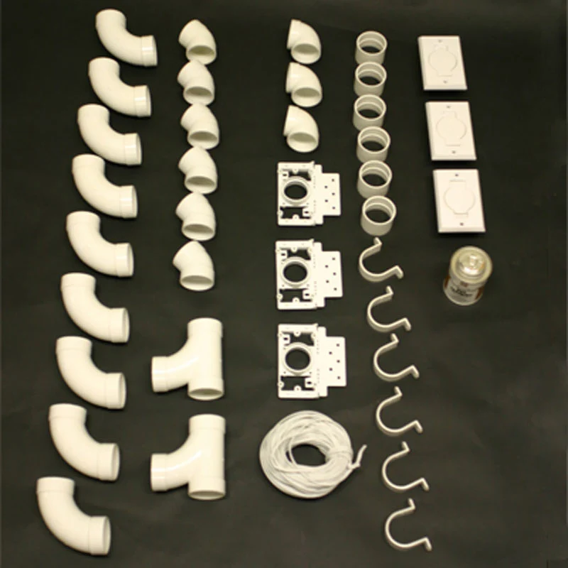 Hayden 3 Inlet Regular Valve Central Vacuum Installation Kit