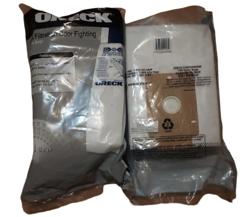 Oreck XL Edge Vacuum Bags HB8PKOH - 2 Packs. Total 16 Bags