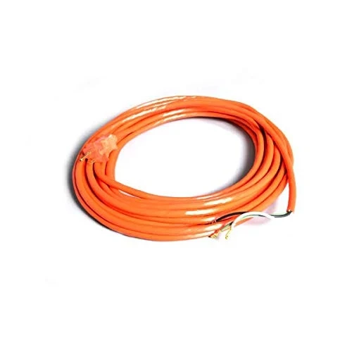 Hoover 35ft 3 Wire Cord for C3820 Commercial SteamVac Cleaners 46583048, Black