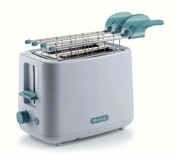 Ariete Breakfast 2-Slice Toaster – White – Quick & Even