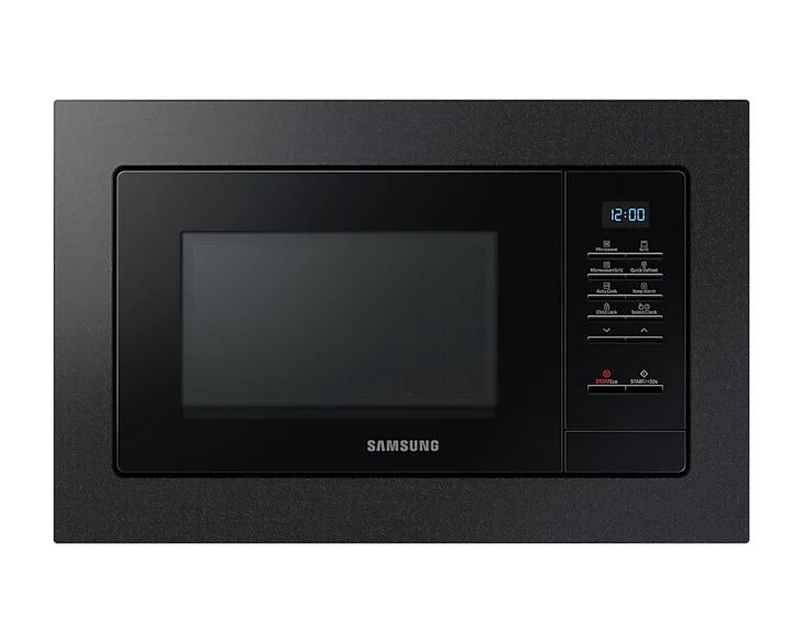 Samsung MQ7000A Svart Grillmikrovågsugn Inbyggd 23 l 800 W