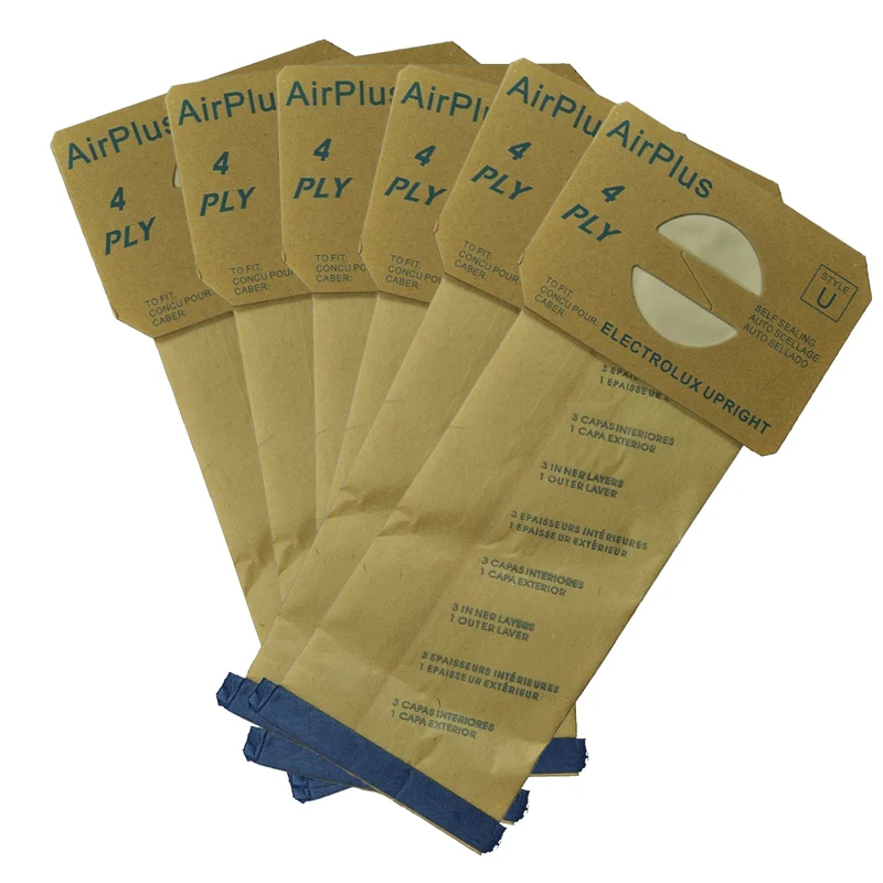 Electrolux Upright Style U Bags - 6/pk Generic