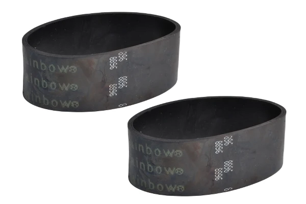Rainbow E2 Series Flat Belts for PN12 Power Nozzles with Belt In Center, 15/16" Wide, R15127B, R15126, R15126B - 2 Pack