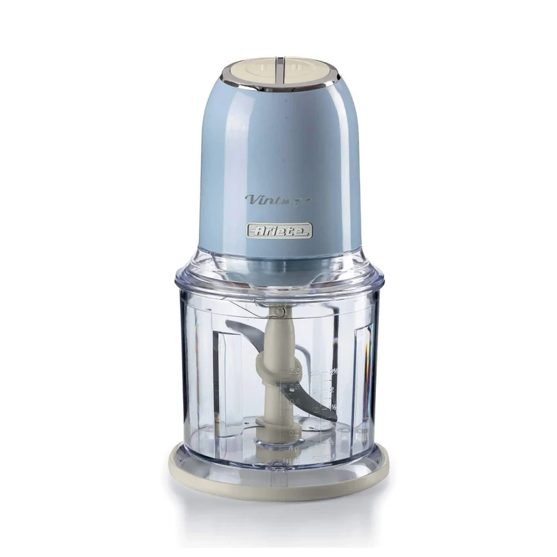 Ariete Vintage Electric Slicer – Blue, Precise & Fast