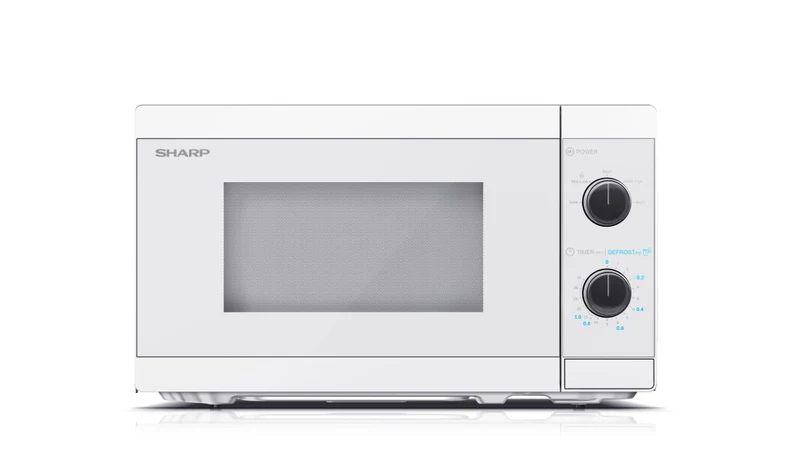 Sharp YC-MS01E-C mikrovågsugn Vit Enbart mikrovågsugn Bänkdiskmaskin 20 l 800 W
