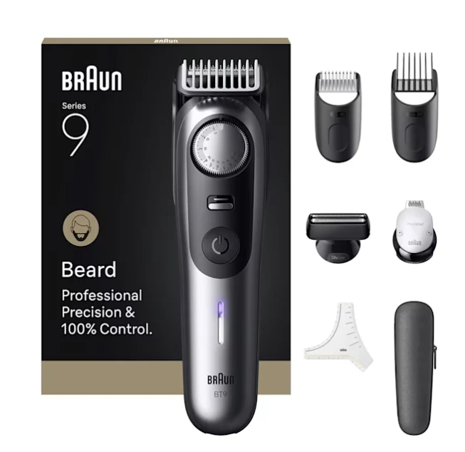 Braun BeardTrimmer 9 BT9520 skäggtrimmer Batteri 52