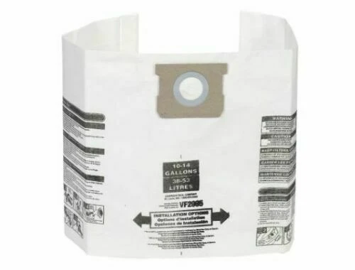 10-14 Gallons Bags for Kobalt Shop Vac Vacuum Cleaners - 3/pack, 770SW-OPPP