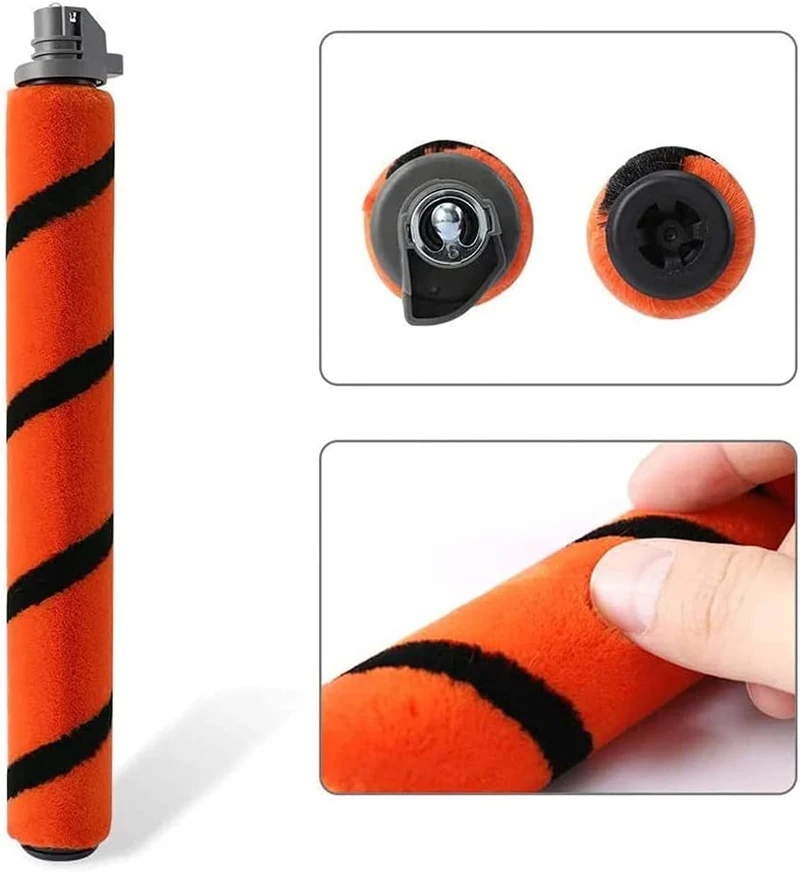Shark Soft Brushroll for Apex Zero-M AX950, AX951, AZ1000, AZ1000W, AZ1002, AZ1002BRN Upright Vacuums, app 10.62 inch#1173FT950, 1395FC831, 10.6 inch