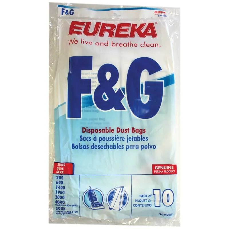 Sanitaire F&G Vacuum Bags 54924B - Genuine - 10 Pack