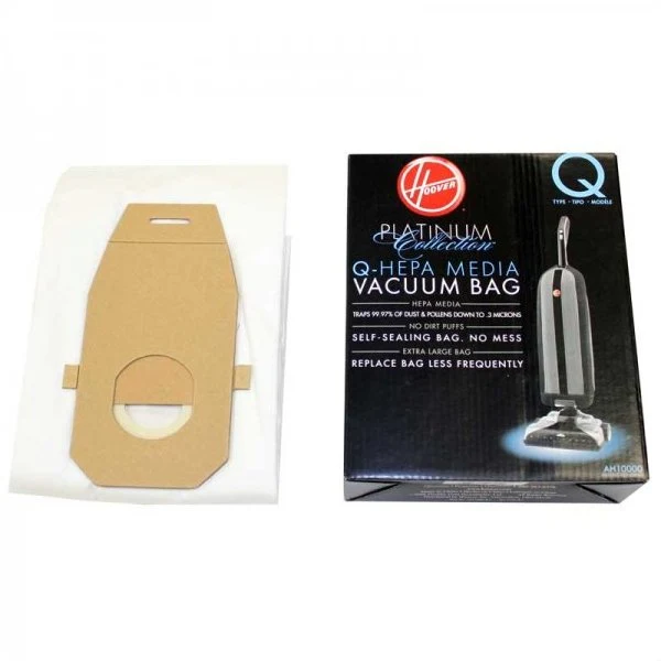 Hoover Type Q AH10000, Type I AH10005 Combo Kit for Hoover UH30010COM Platinum Combo - 2 Bags Each