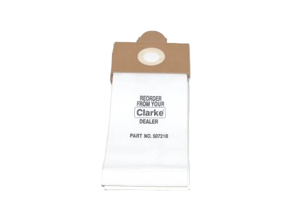 Genuine Clarke 50721B CombiVac Upright vacuum cleaner bags- 10 pack