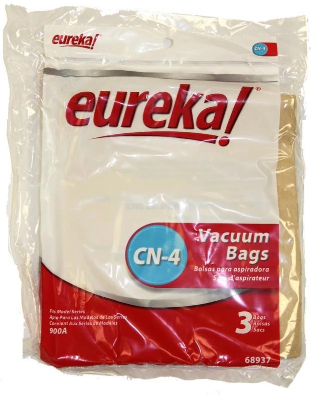 Eureka CN-4 Disposable Dust Bags 68937-6 - Genuine - 3 Pack