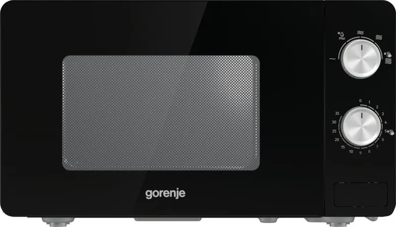Gorenje MO20E1B Svart Enbart mikrovågsugn Bänkdiskmaskin 20 l 800 W