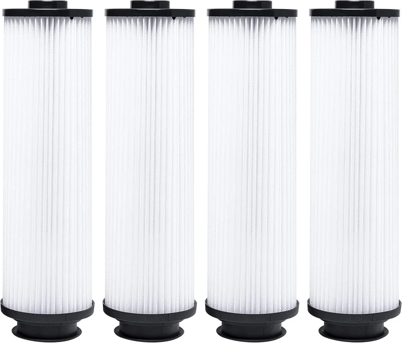 4 Pack Hoover 40140201 Replacement Long-Life HEPA Cartridge Filter - Fits all Hoover Bagless Uprights, CF505