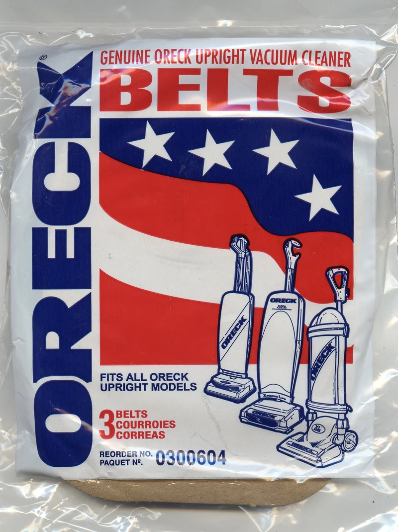 Oreck 0300604 Vacuum Cleaner Belt for all Oreck Uprights - Genuine - 3 Belts