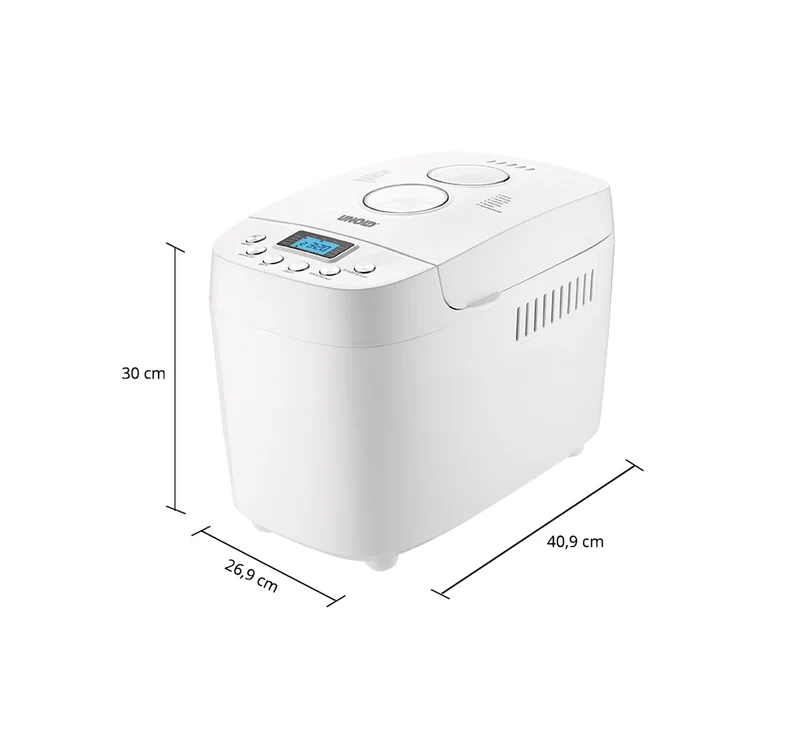 Unold 68520 brödbakningsmaskin 850 W Vit