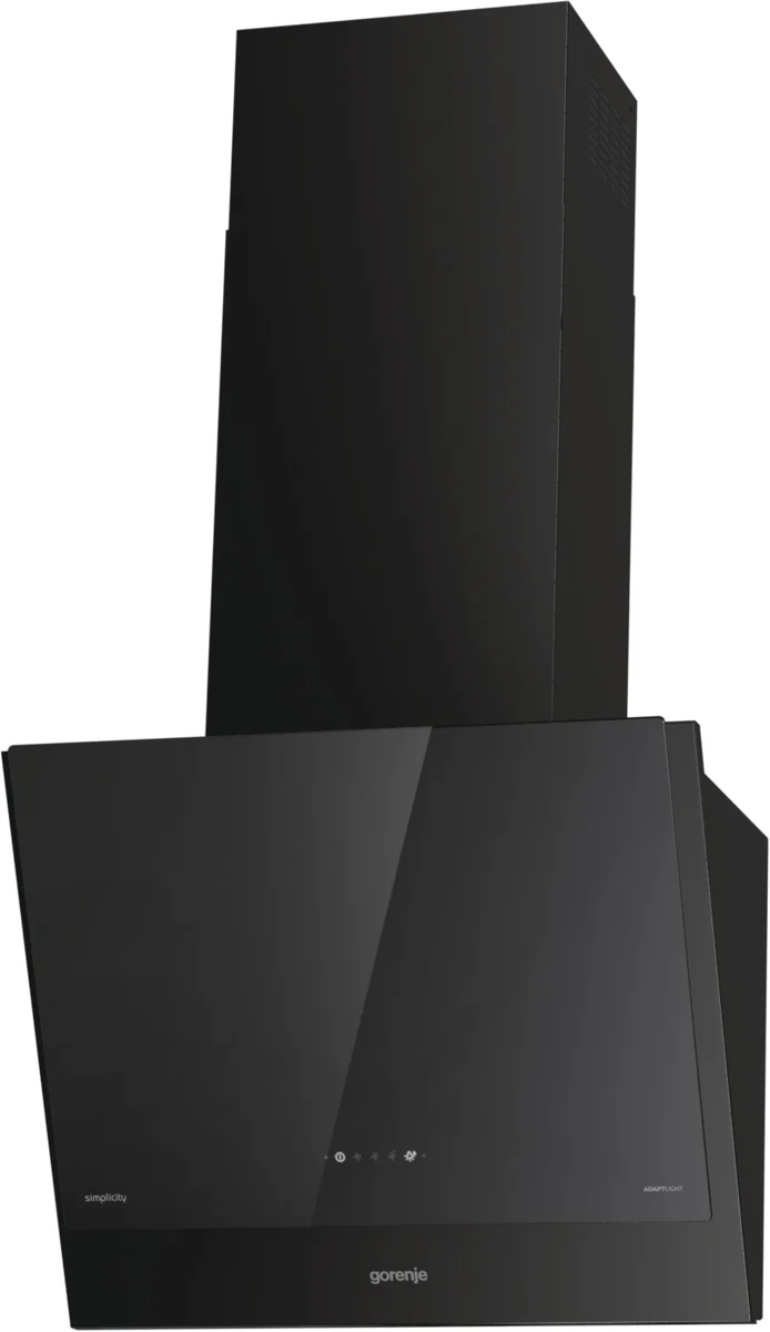 Gorenje WHI6SYB Väggmonterad Svart 650 m³/h