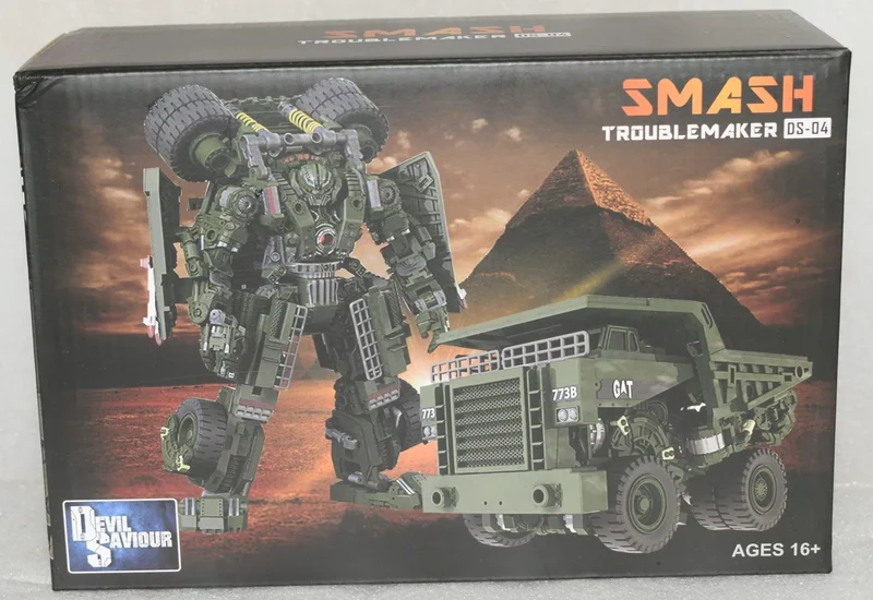 Devil Saviour 8 In 1 Devastator DS-04 Transformation Action Figure Robot Model Collection Deformation Toys Adult Boy Gifts 19CM