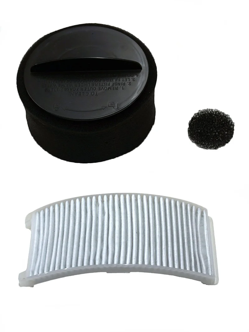 Bissell Style 12 Filter Kit 2032120 For PowerForce Turbo Bagless Upright Vacuums, 203-7913 Circular Filter, 2038037 Style 12 Curved Filter , 2031215 Small Pre Filter
